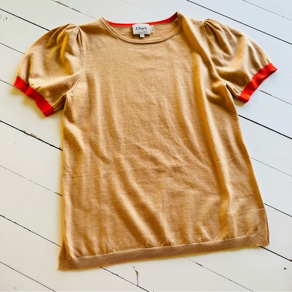 Anthropologie Charli Puff Sleeve Sweater - Picture 6 of 7